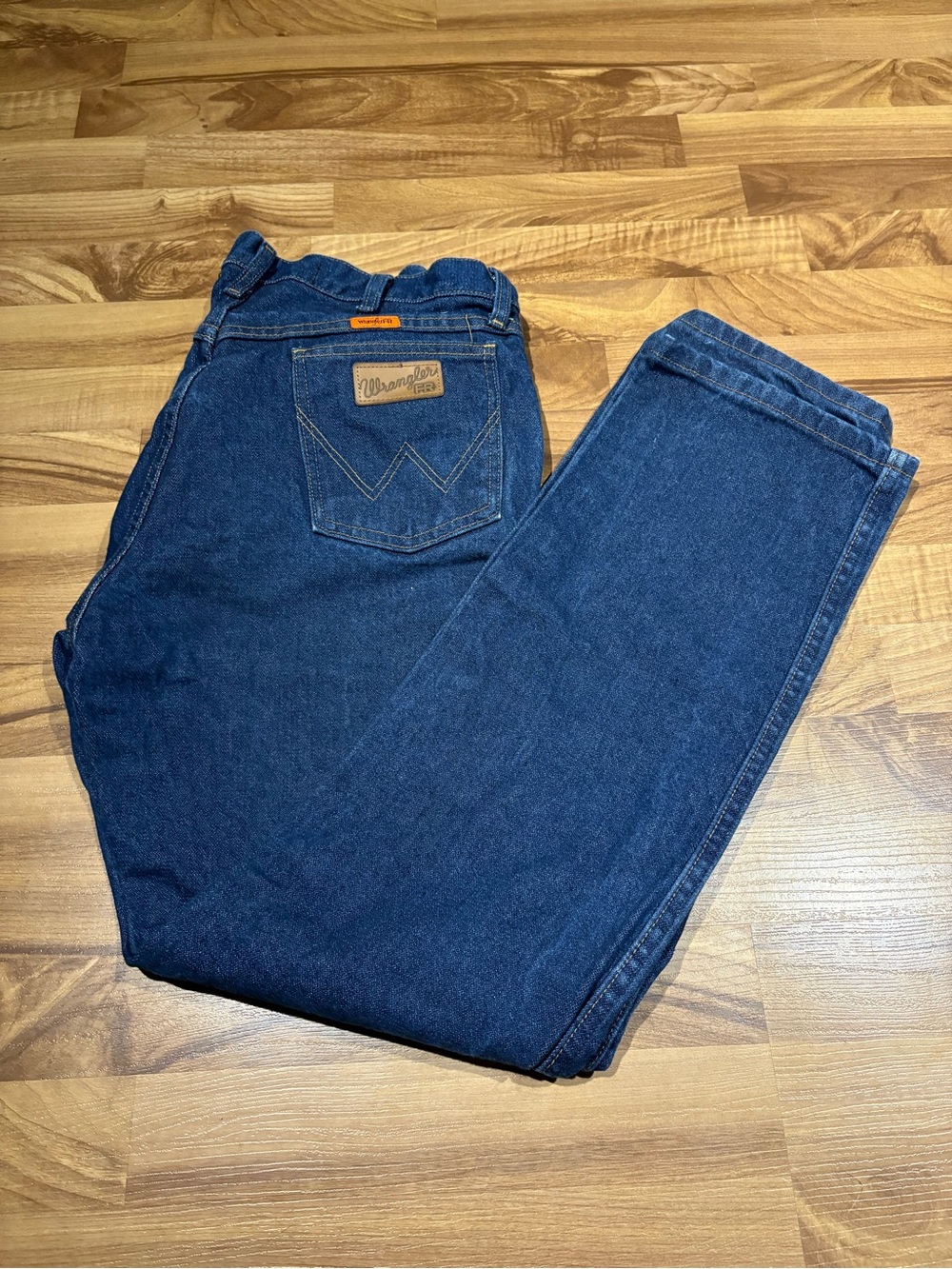 Wrangler Flame Resistant CAT2 2112 Jean Size 34 Denim Men’s